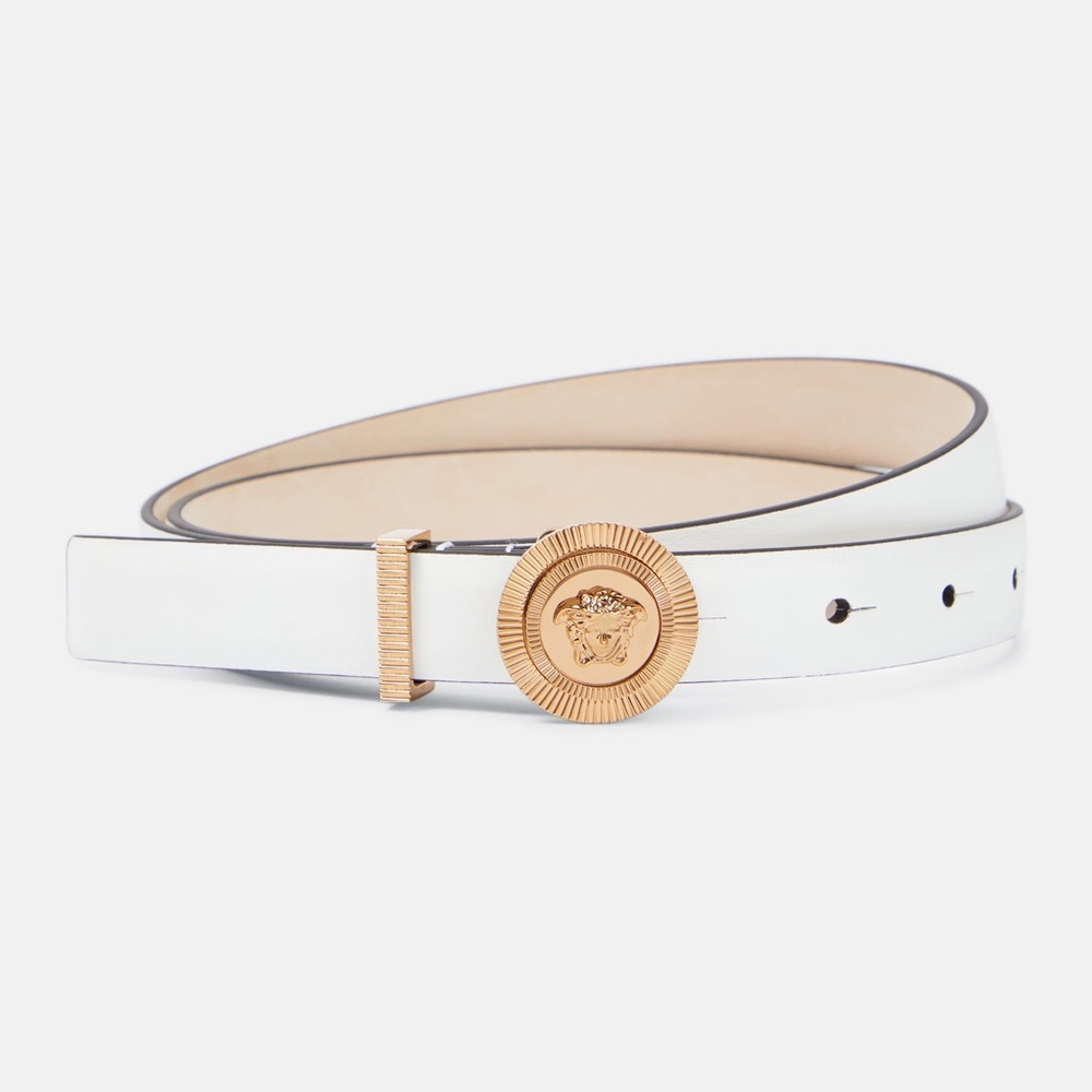 Versace Medusa Biggie Leather Belt